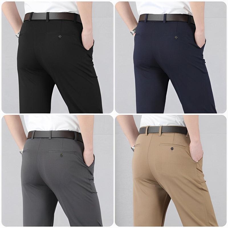 ACHETEZ 1 ET RECEVEZ 2 | Pantalon Classique Élégant Gentleman 2025 + Ceinture Élégante en Cuir Offerte