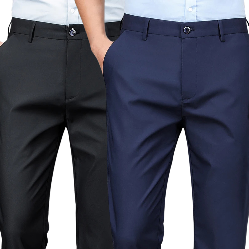 ACHETEZ 1 ET RECEVEZ 2 | Pantalon Classique Élégant Gentleman 2025 + Ceinture Élégante en Cuir Offerte