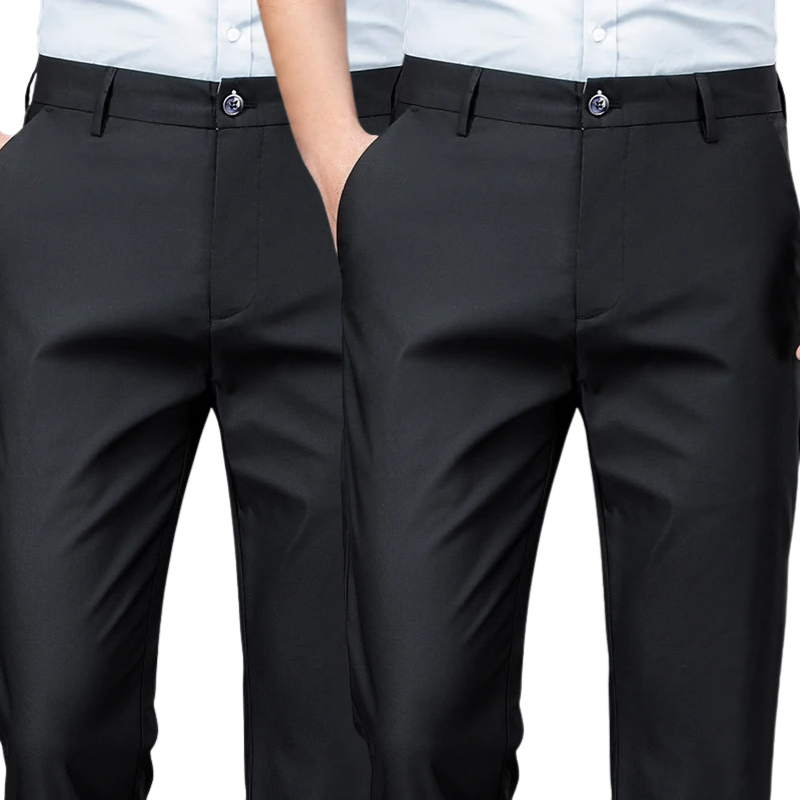 ACHETEZ 1 ET RECEVEZ 2 | Pantalon Classique Élégant Gentleman 2025 + Ceinture Élégante en Cuir Offerte