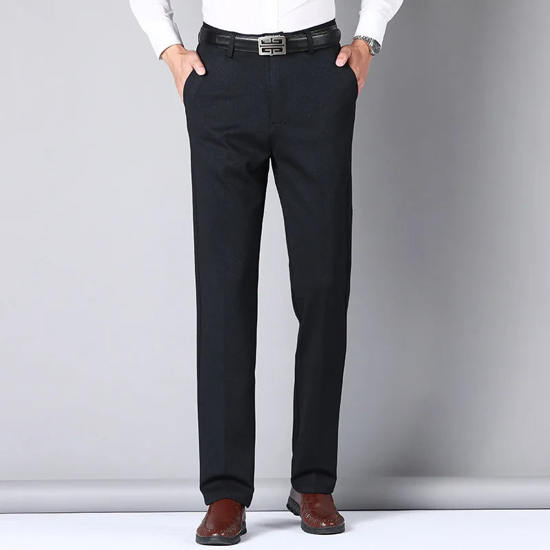 ACHETEZ 1 ET RECEVEZ 2 | Pantalon Classique Élégant Gentleman 2025 + Ceinture Élégante en Cuir Offerte