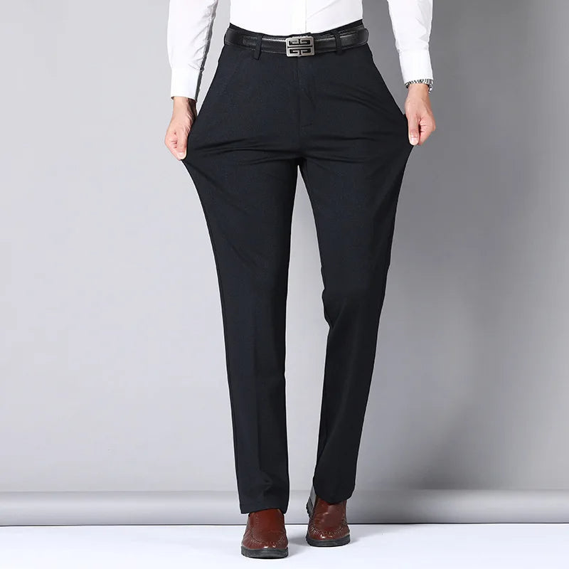 ACHETEZ 1 ET RECEVEZ 2 | Pantalon Classique Élégant Gentleman 2025 + Ceinture Élégante en Cuir Offerte