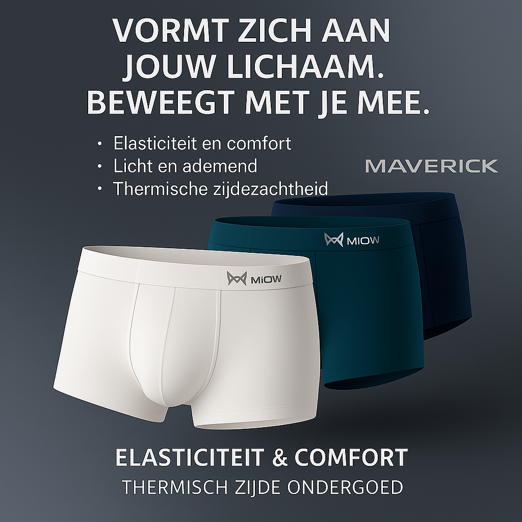 Ice Boxer Pro™ - Sous-vêtements Thermiques en Soie