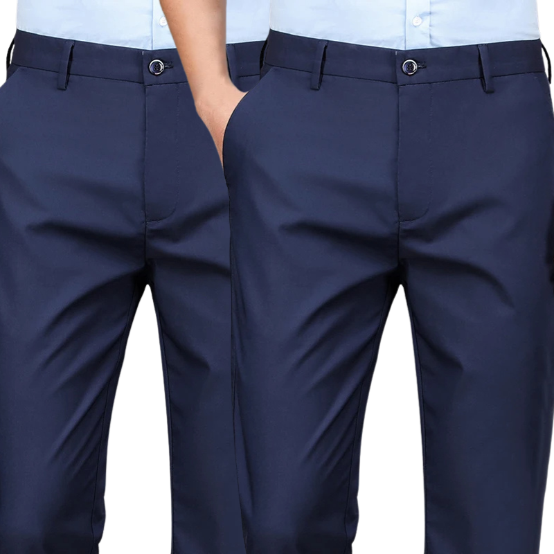 ACHETEZ 1 ET RECEVEZ 2 | Pantalon Classique Élégant Gentleman 2025 + Ceinture Élégante en Cuir Offerte