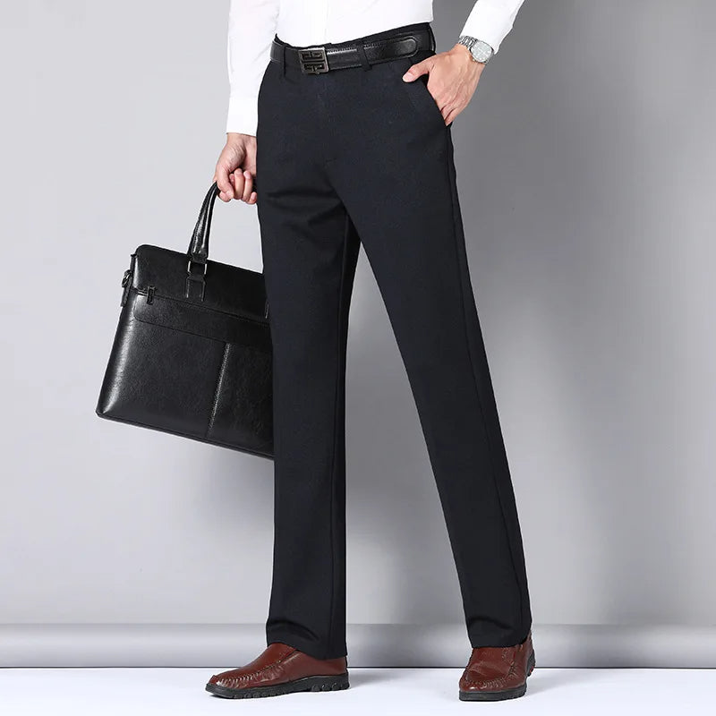 ACHETEZ 1 ET RECEVEZ 2 | Pantalon Classique Élégant Gentleman 2025 + Ceinture Élégante en Cuir Offerte