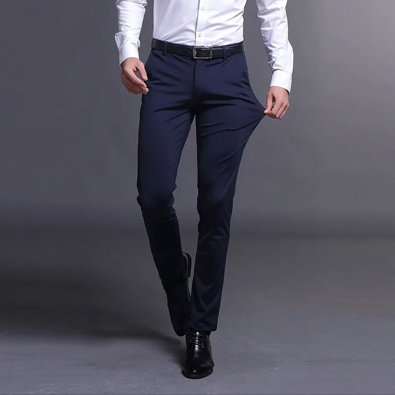 ACHETEZ 1 ET RECEVEZ 2 | Pantalon Classique Élégant Gentleman 2025 + Ceinture Élégante en Cuir Offerte