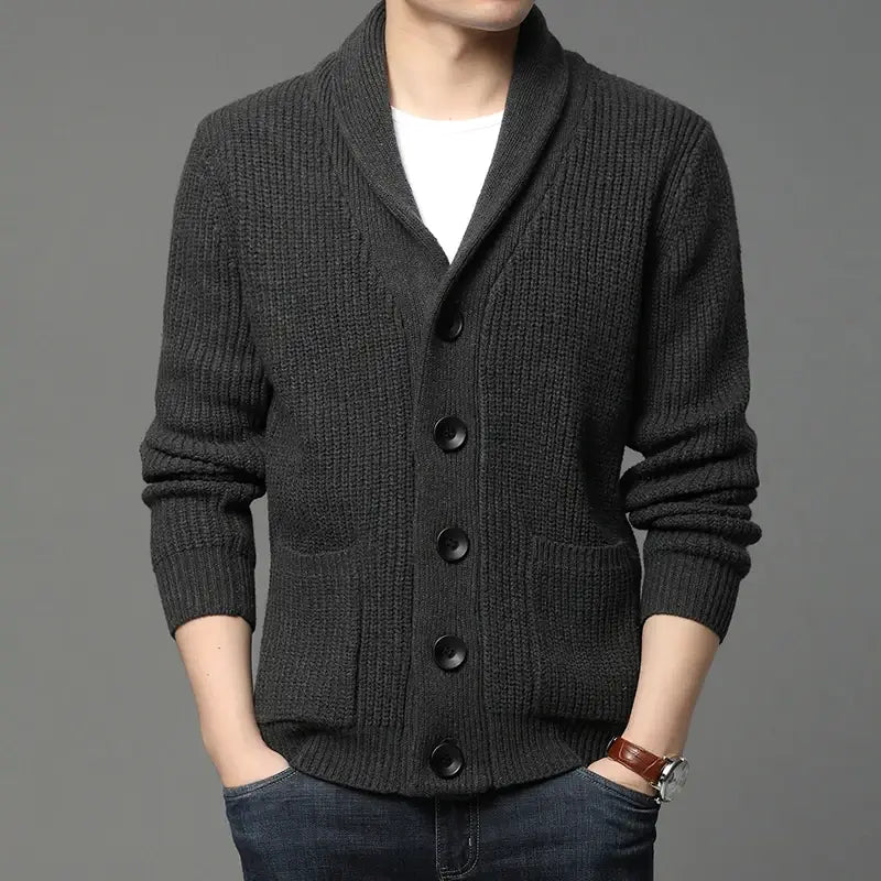 Cardigan Tricoté Homme