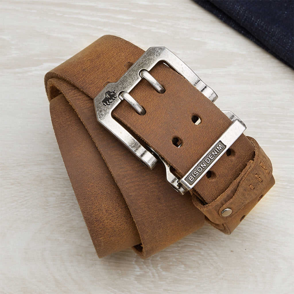 Ceinture en Cuir Homme - Fermeture Magnétique