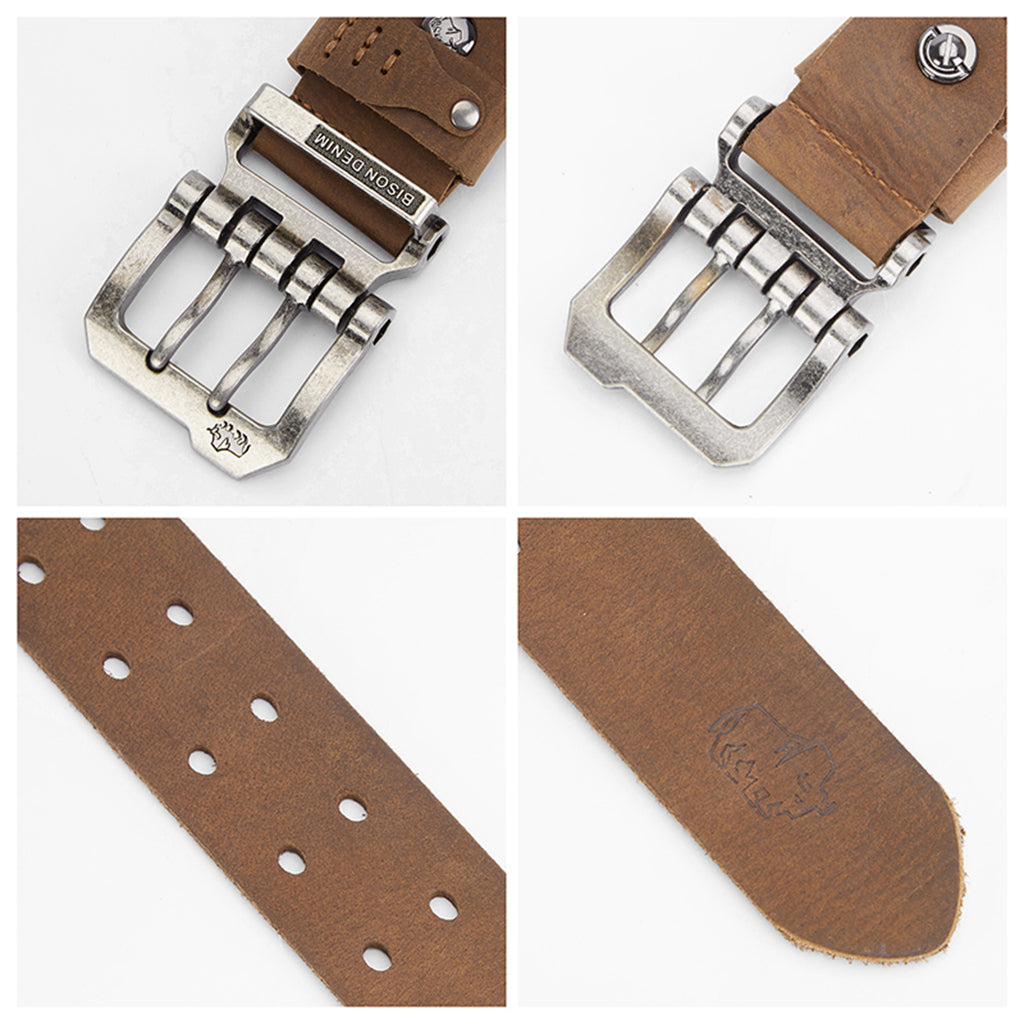 Ceinture en Cuir Homme - Fermeture Magnétique