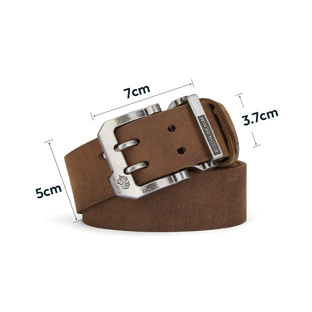 Ceinture en Cuir Homme - Fermeture Magnétique