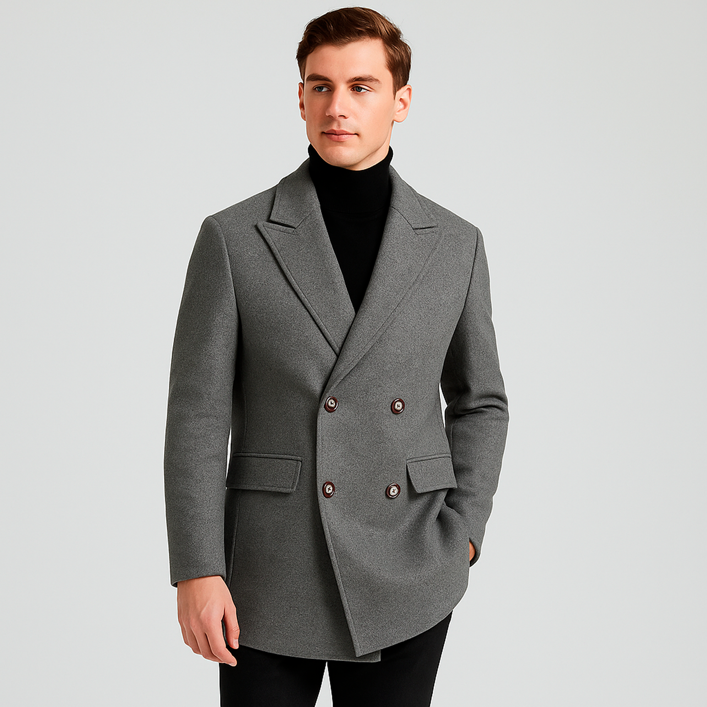 Manteau en Laine Homme Madrid