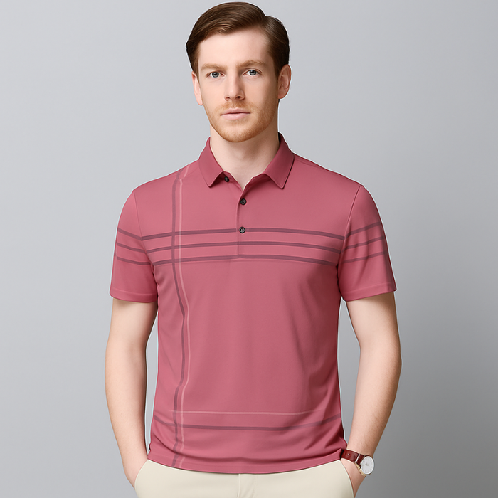 Polo Premium Rayé Deluxe