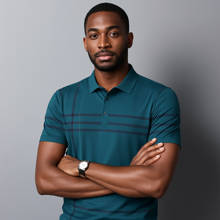 Polo Premium Rayé Deluxe