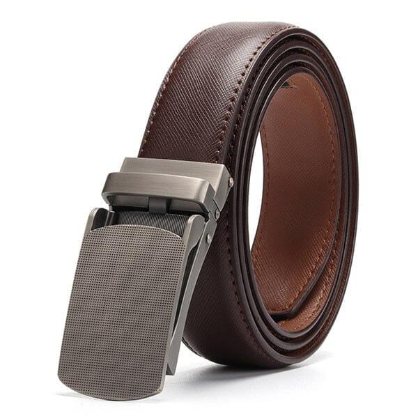 Ceinture en Cuir Homme avec Fermeture Automatique