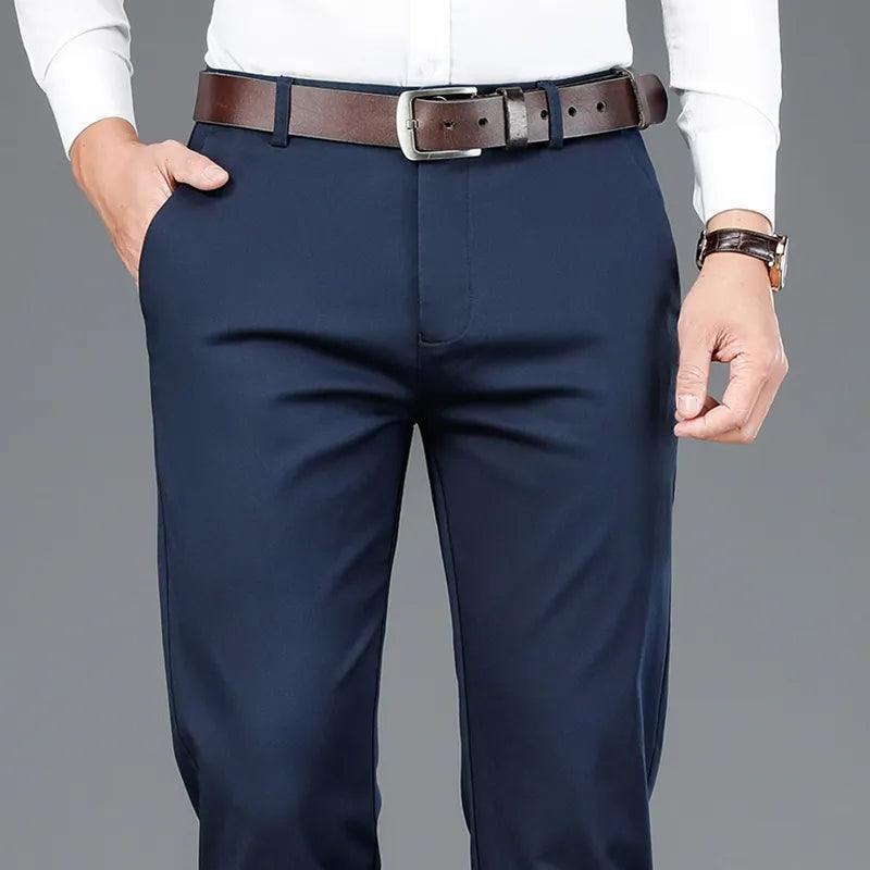 ACHETEZ 1 ET RECEVEZ 2 | Pantalon Classique Élégant Gentleman 2025 + Ceinture Élégante en Cuir Offerte