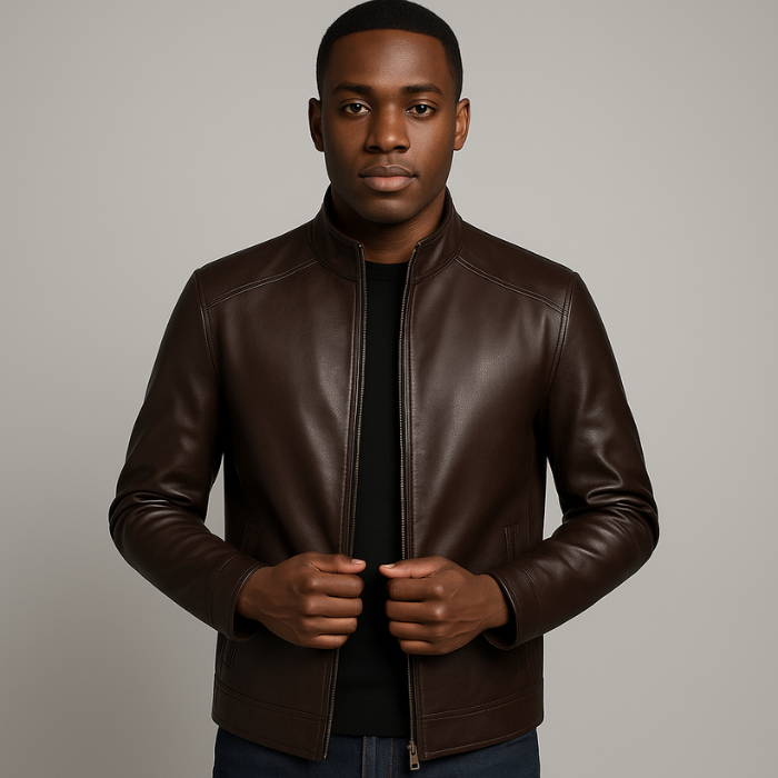 Veste en Cuir pour Homme Europe