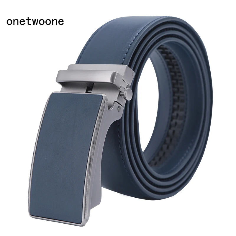 Ceinture de Chemise Homme Raffinée avec Boucle à Cliquet