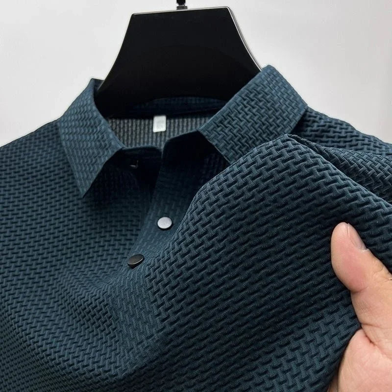 [ACHETEZ 1, PRENEZ 2] - Polo Ultra Fresh en Soie Ice