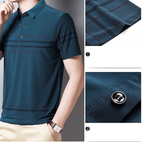 Polo Premium Rayé Deluxe