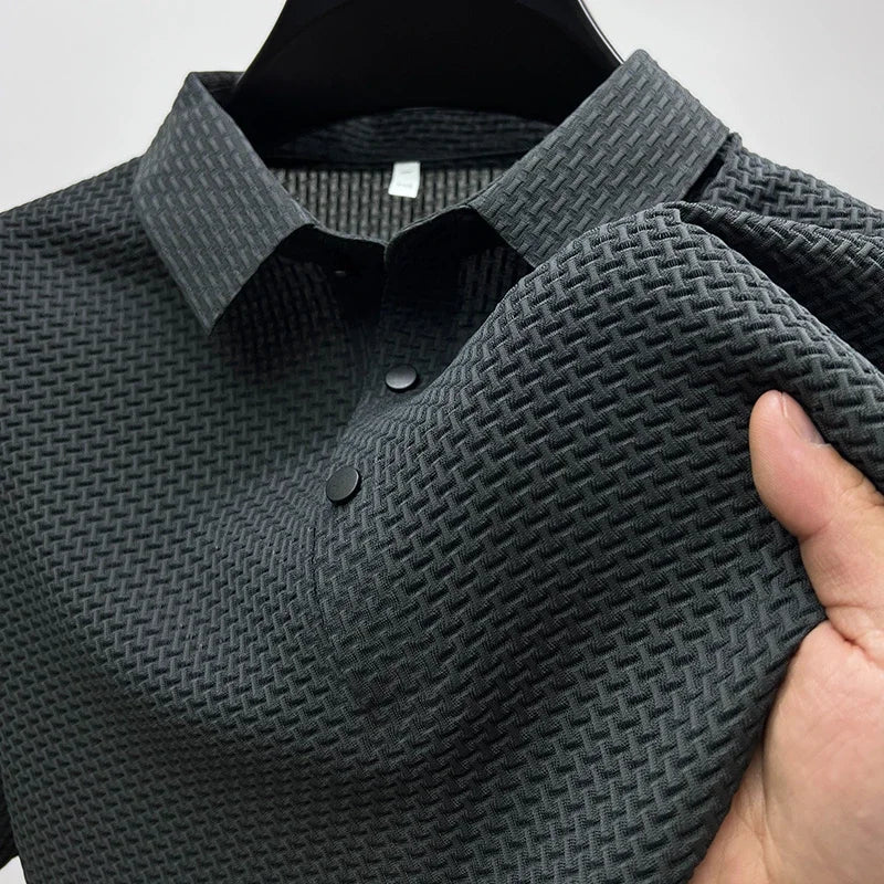 [ACHETEZ 1, PRENEZ 2] - Polo Ultra Fresh en Soie Ice