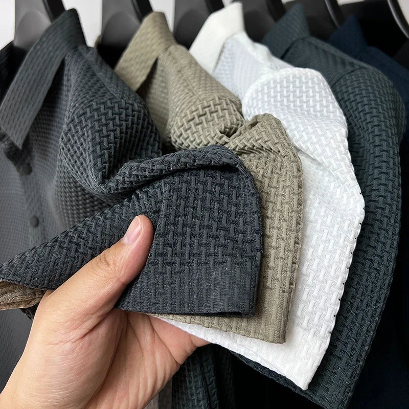 [ACHETEZ 1, PRENEZ 2] - Polo Ultra Fresh en Soie Ice