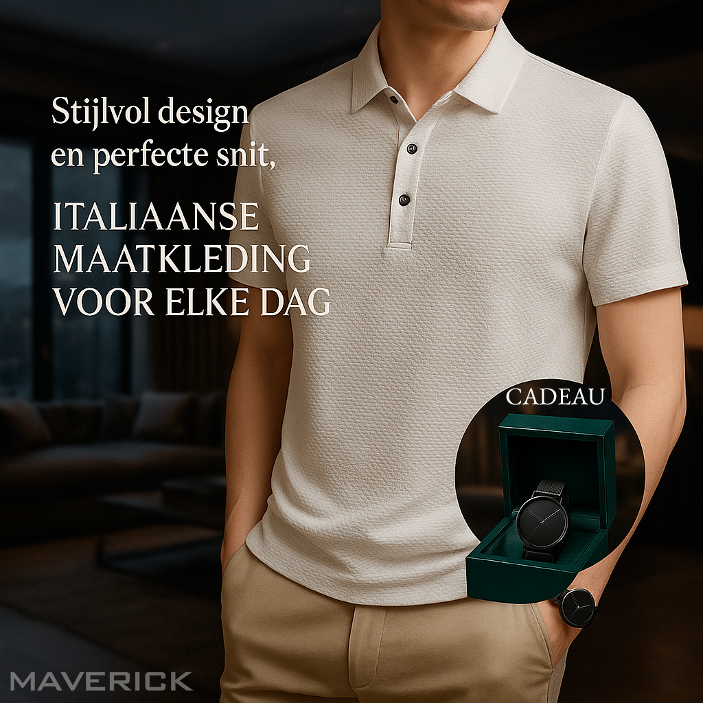 [ACHETEZ 1, PRENEZ 2] - Polo Ultra Fresh en Soie Ice