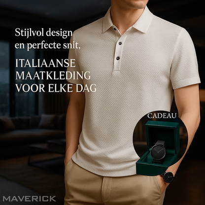 [ACHETEZ 1, PRENEZ 2] - Polo Ultra Fresh en Soie Ice