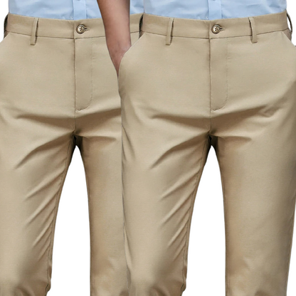 ACHETEZ 1 ET RECEVEZ 2 | Pantalon Classique Élégant Gentleman 2025 + Ceinture Élégante en Cuir Offerte