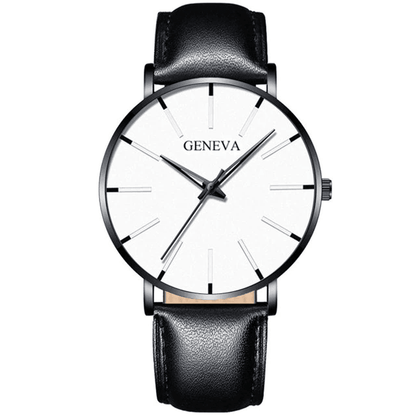 Montre Homme en Cuir - Geneva