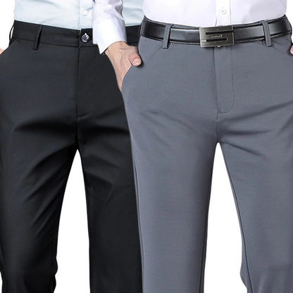 ACHETEZ 1 ET RECEVEZ 2 | Pantalon Classique Élégant Gentleman 2025 + Ceinture Élégante en Cuir Offerte