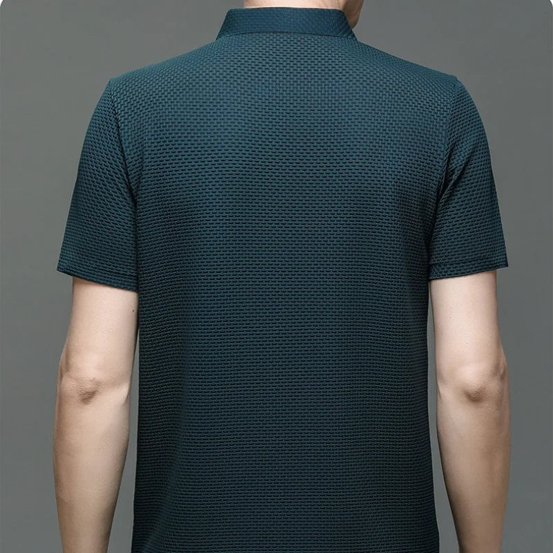 [ACHETEZ 1, PRENEZ 2] - Polo Ultra Fresh en Soie Ice