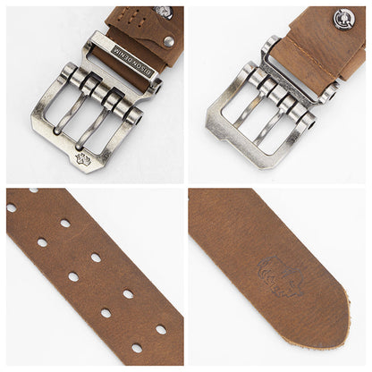 Ceinture en Cuir Homme - Fermeture Magnétique