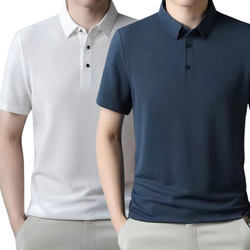 [ACHETEZ 1, PRENEZ 2] - Polo Ultra Fresh en Soie Ice