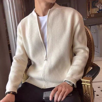 Pull Classique à Fermeture Éclair Homme