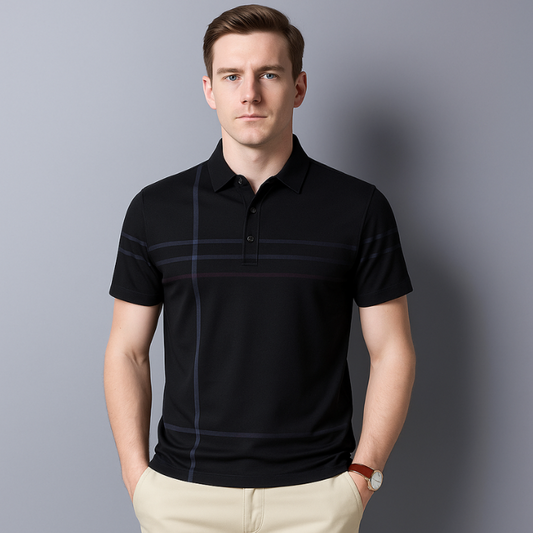 Polo Premium Rayé Deluxe