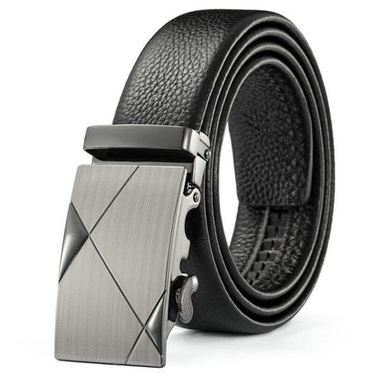 Ceinture de Chemise Homme Raffinée avec Boucle à Cliquet