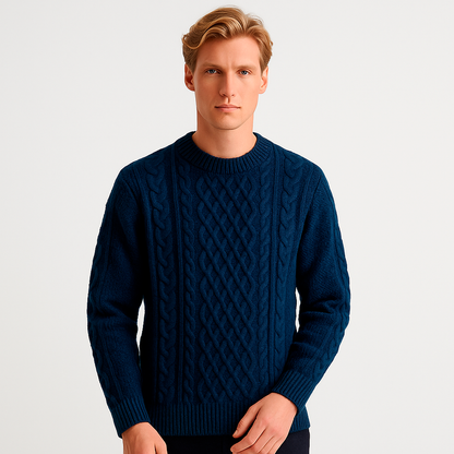 Pull en Laine Noir Homme