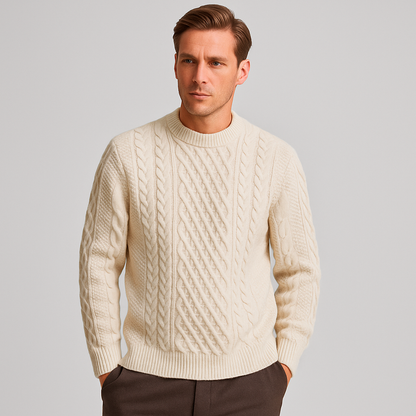 Pull en Laine Noir Homme